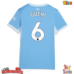 Manchester City Marc Guehi #6 Replica Home Stadium Shirt for Women 2026-27 Short Sleeve